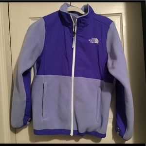 North Face Girls Denali Fleece Jacket Large 14 16